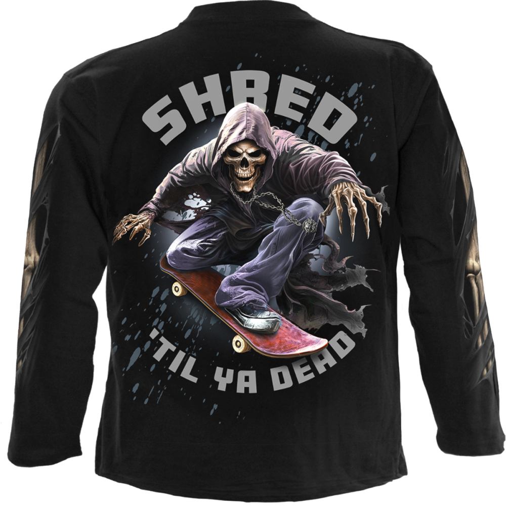 Spiral - Soul Boarder Longsleeve shirt - Zwart